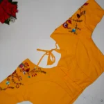 Allover Embroidary Malai Cotton Blouses-MB036 - Image 2