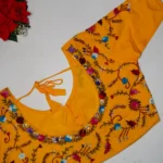 Allover Embroidary Malai Cotton Blouses-MB036 - Image 3