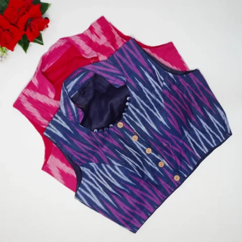 Ikkath collar Neck Blouses