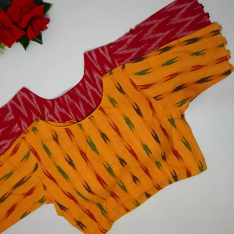 Ikkath Closer Neck Designer Blouses