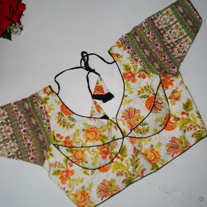 Hakoba Sabyasachi Design Blouses -MB046 - Image 2