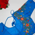 Hand Work Cotton Silk Blouses-MB047 - Image 3