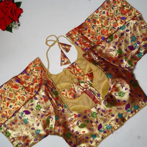 Pure Brocade Pattu Blouses