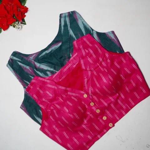 Ikkath V Coler neck blouses
