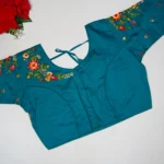 Hand Work Cotton Silk Blouses-MB047 - Image 4