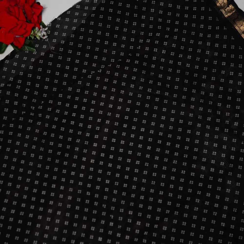 Pure Maheswari Silk Sarees-MB1103 - Image 3