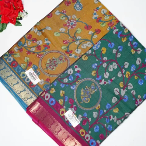Narayani Pattu In Kalamkari-MB448