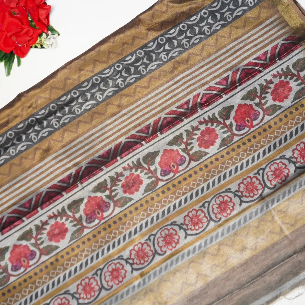 Maheswari Replica Silk Saees- MB458 - Image 3