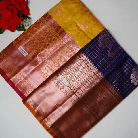 Semi Gadwal Pattu Offer Sale -MB659(26-48)