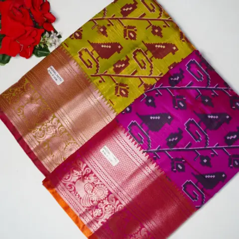Pocham Pally Pattu Budget Sarees