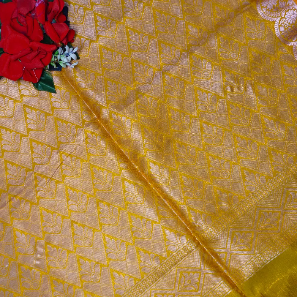 Pocham Pally Pattu Saree-MB669 - Image 2