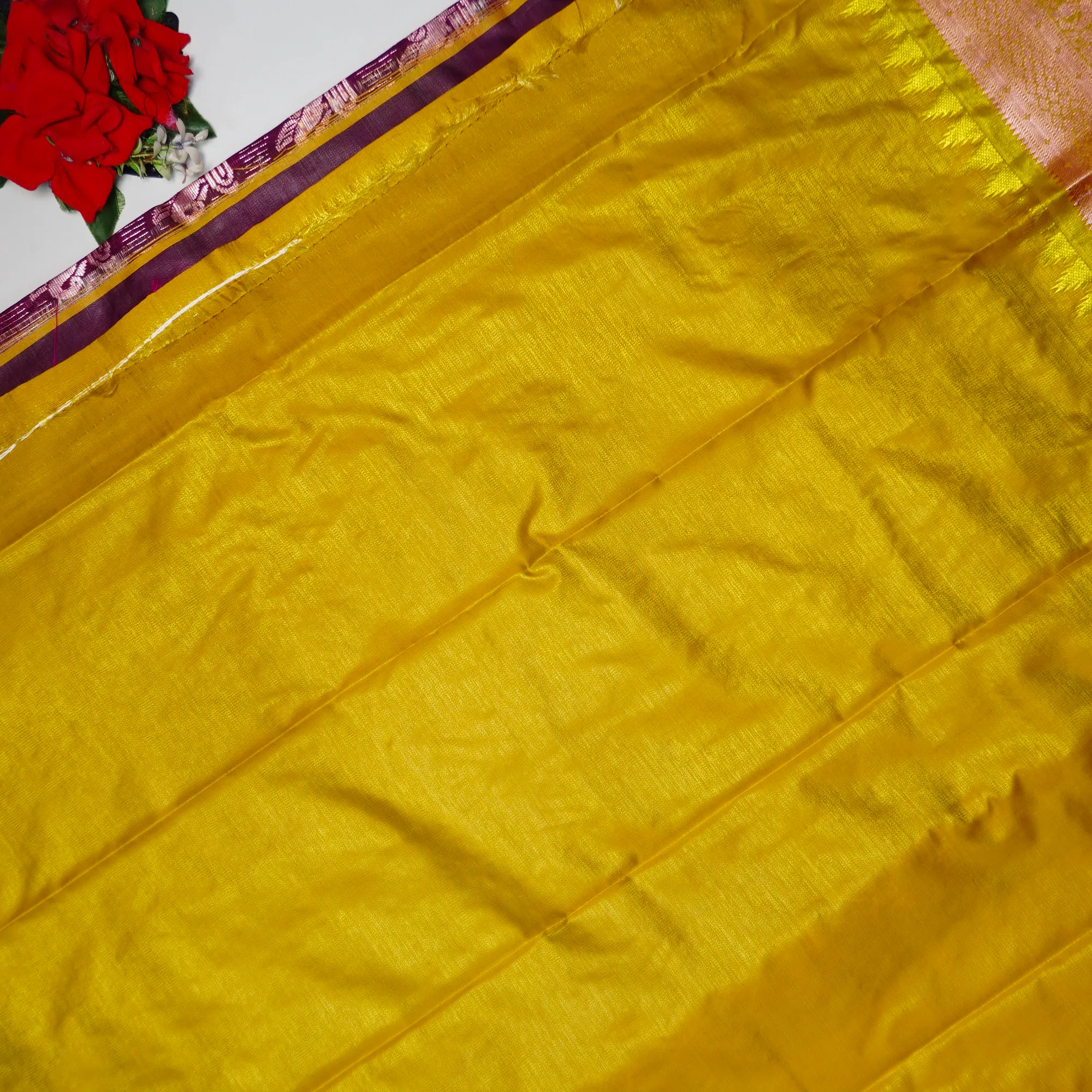 Primium Gadwal Pattu Sarees-MB674(825) - Image 2
