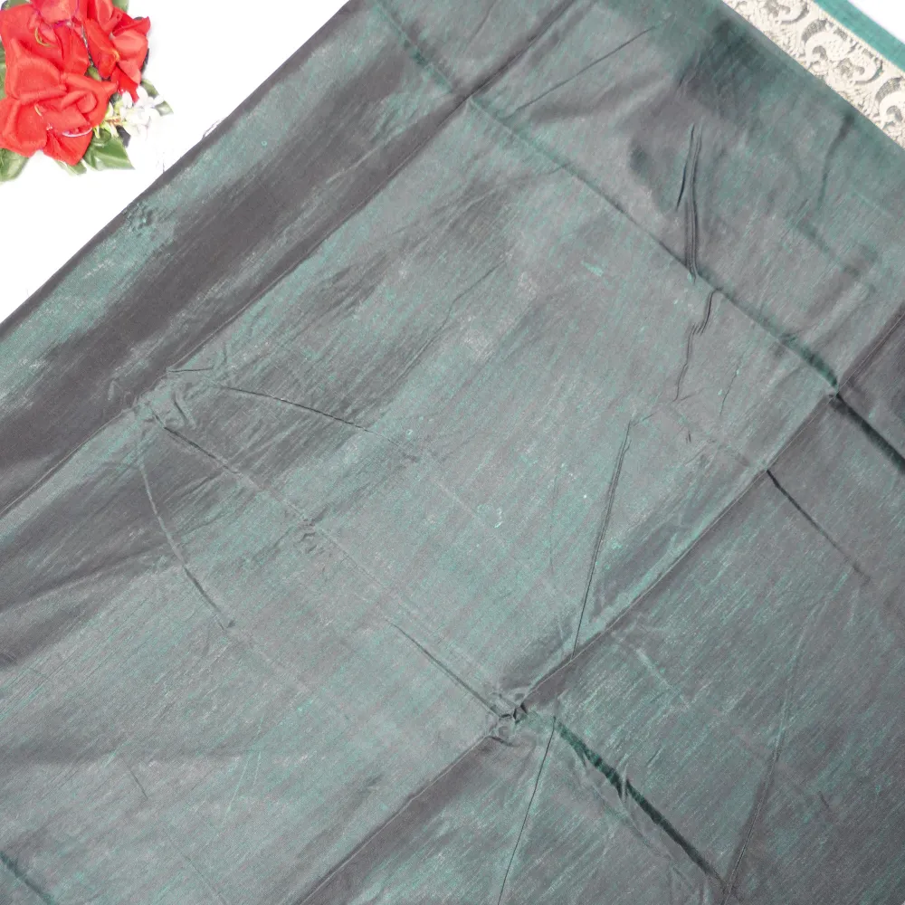 Designer Border & Kalamkari Narayani Pattu-MB716(444) - Image 2