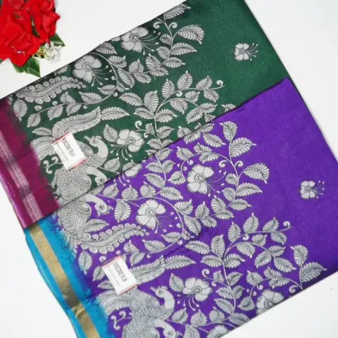 Maheswari Silk Replica Fancy Sarees