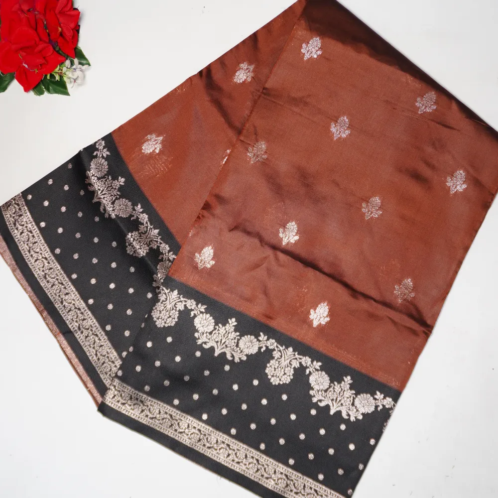 Semi H . O Fancy Pattu -MB822 (444)